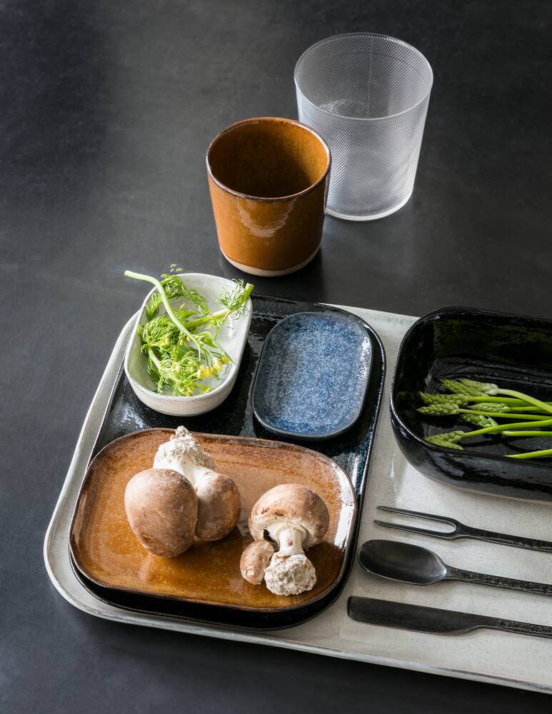 rinascente Serax La Nouvelle Table by Merci Deep Plate Merci N°7  M - Blue