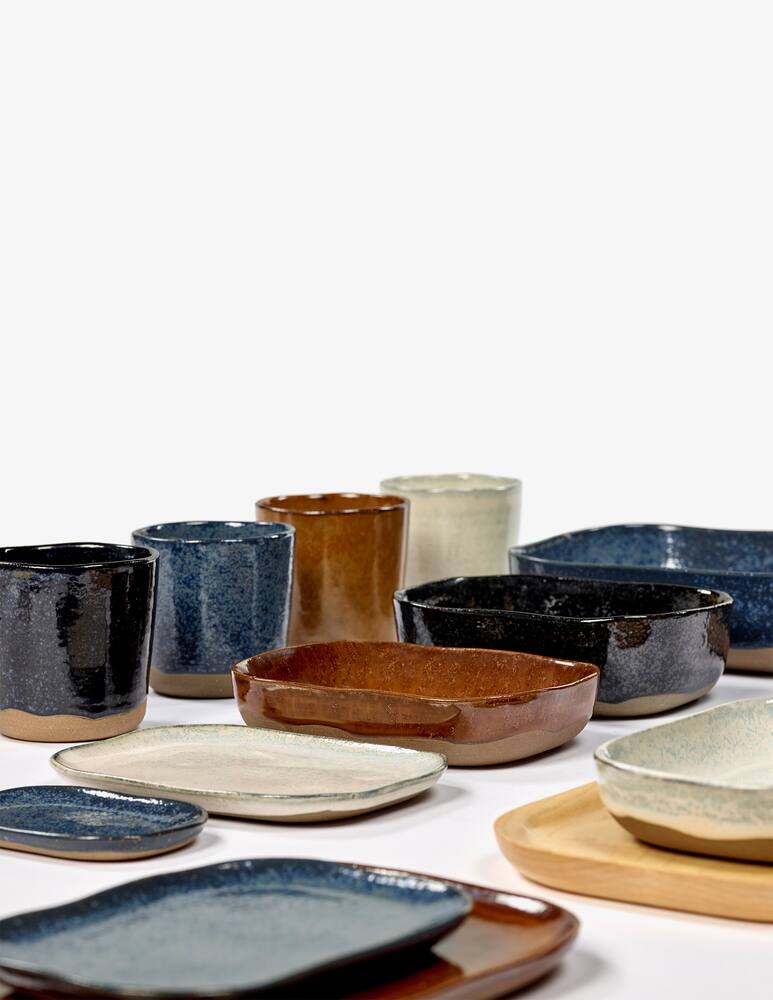 rinascente Serax La Nouvelle Table by Merci Deep Plate Merci N°7  M - Blue