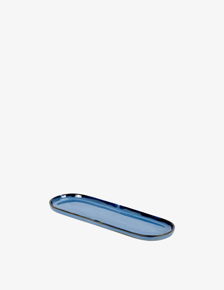 rinascente Serax Terres de Revês by Anita Le Grelle Ovale Plate - Blue