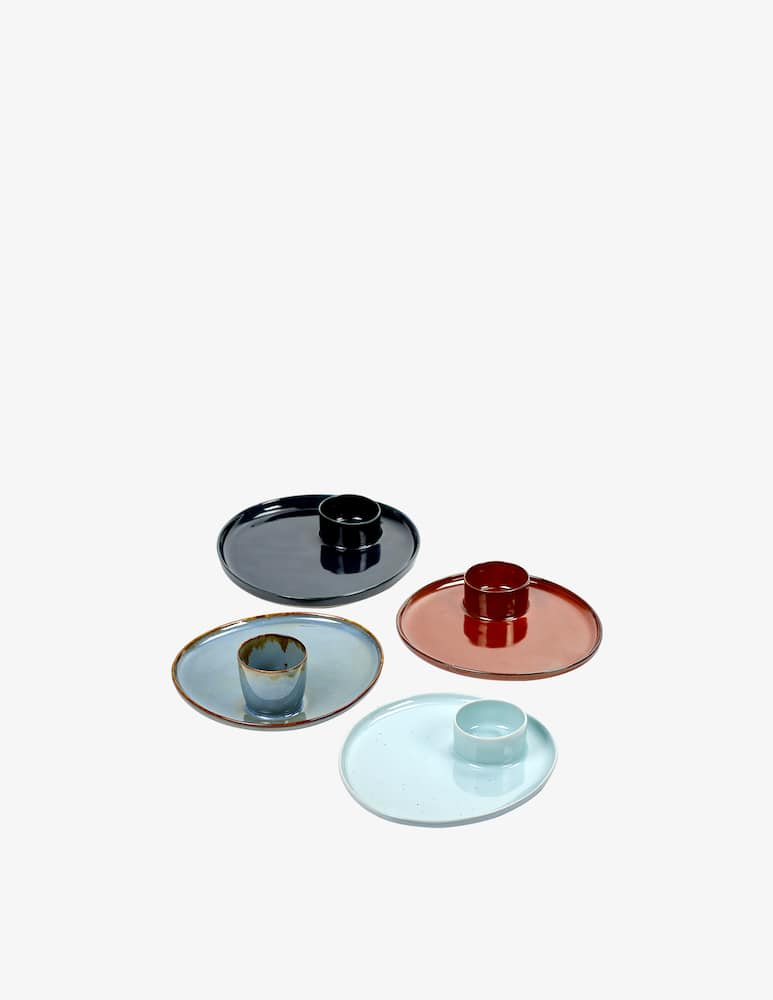 rinascente Serax Terres de Revês by Anita Le Grelle Tapas Plate - Blue