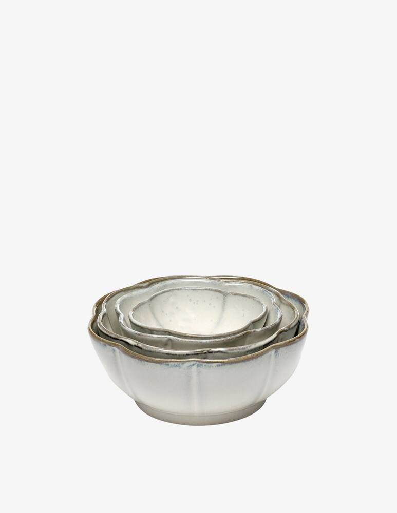 rinascente Serax Inku By Sergio Herman Bowl Ribbed Xl  - White