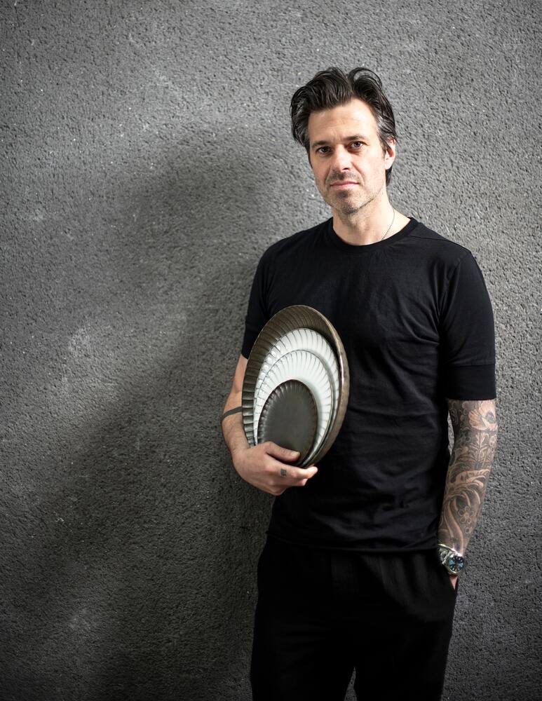 rinascente Serax Inku By Sergio Herman Bowl Ribbed Xl  - White