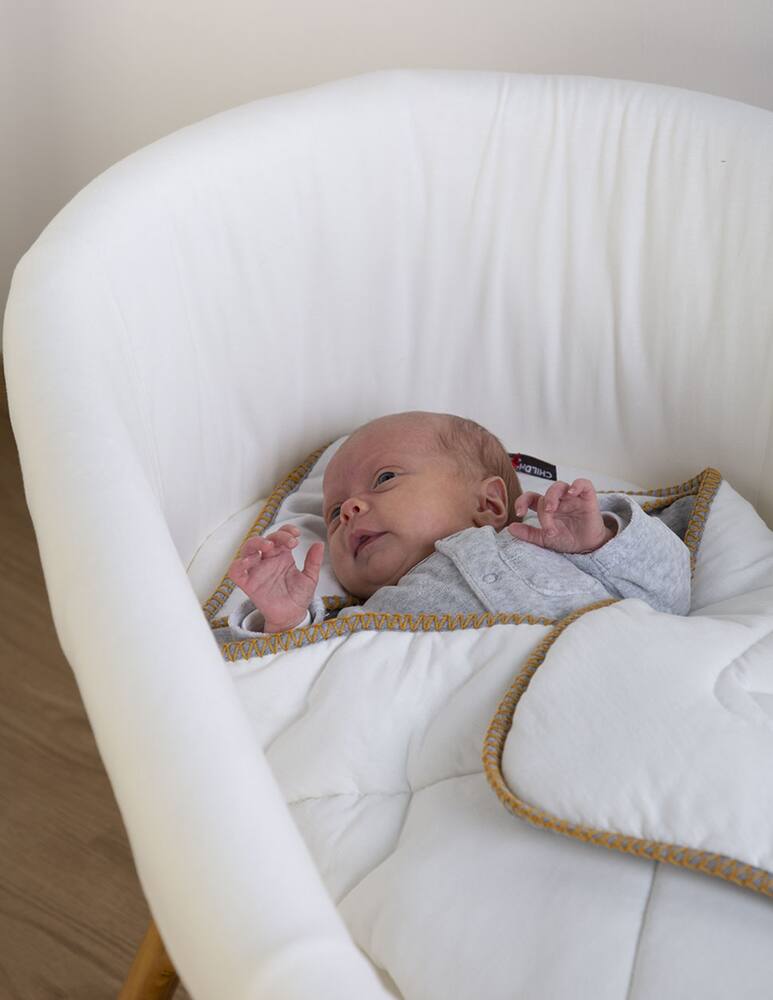 rinascente Childhome Rattan crib cover