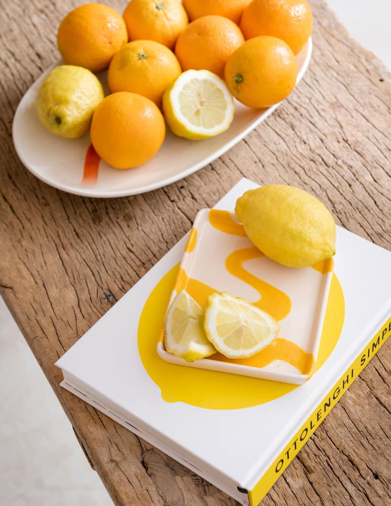 rinascente Que Rico Decorative Tray Javier Spanish Swirls