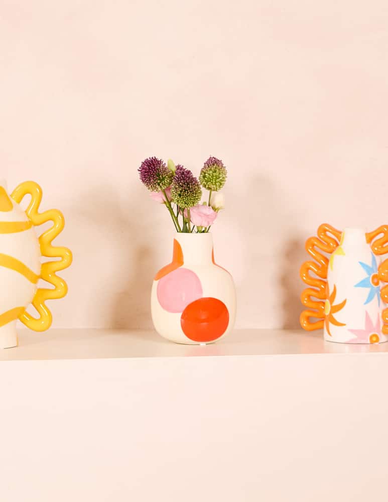 rinascente Que Rico Vaso Decorativo Rosita Bolas Bailandas