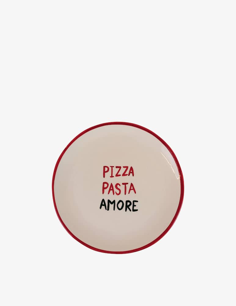 rinascente Atelier Pistache Pizza Pasta Amore Plate