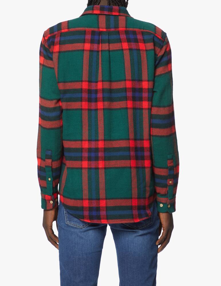 rinascente Portuguese Flannel Winter blanket flannel check overshirt