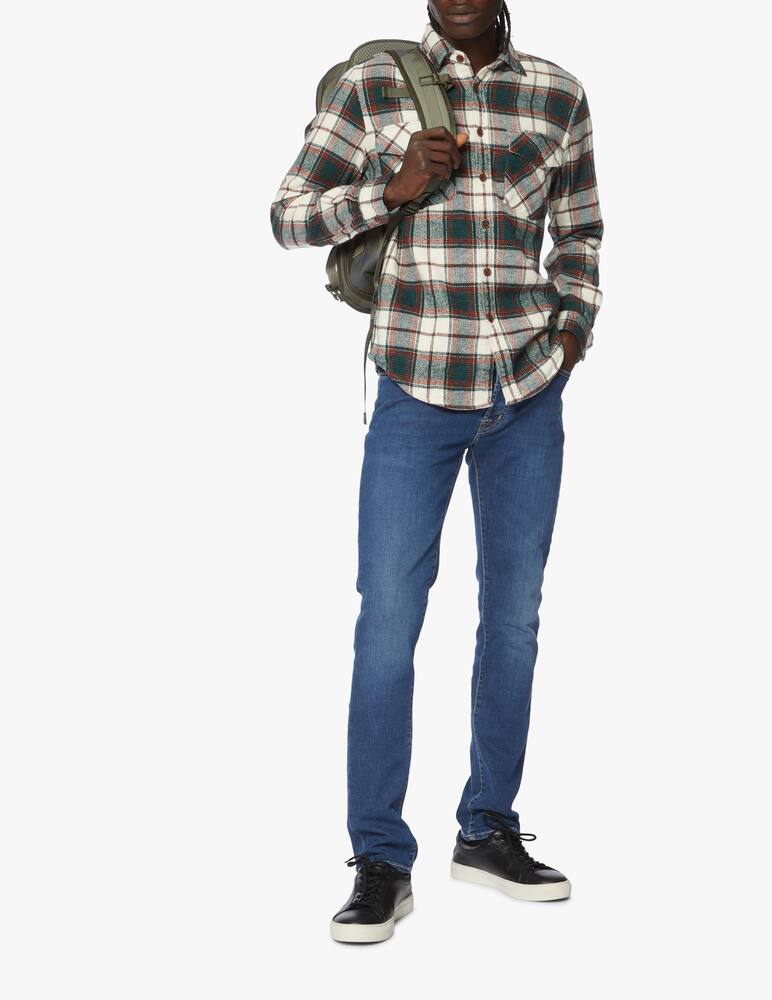 rinascente Portuguese Flannel Camicia in flanella over a quadri saint patrick