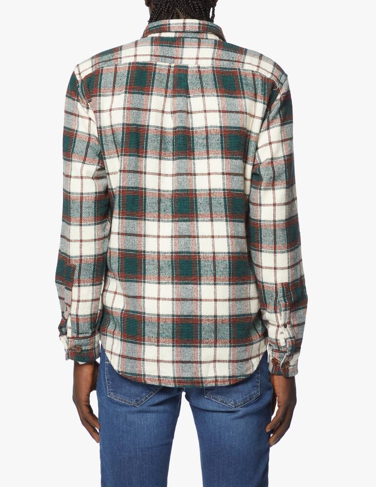 rinascente Portuguese Flannel Camicia in flanella over a quadri saint patrick