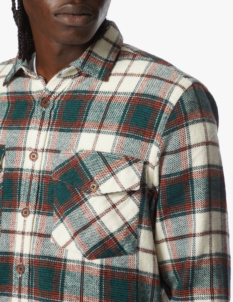 rinascente Portuguese Flannel Camicia in flanella over a quadri saint patrick