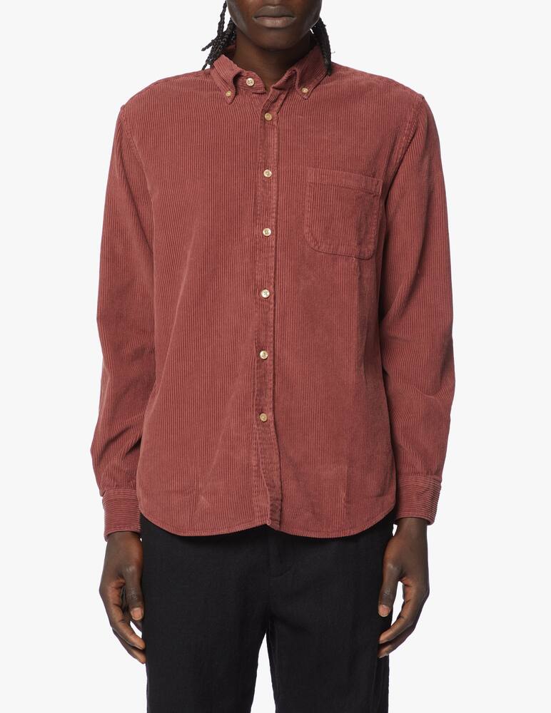rinascente Portuguese Flannel Lobo corduroy overshirt