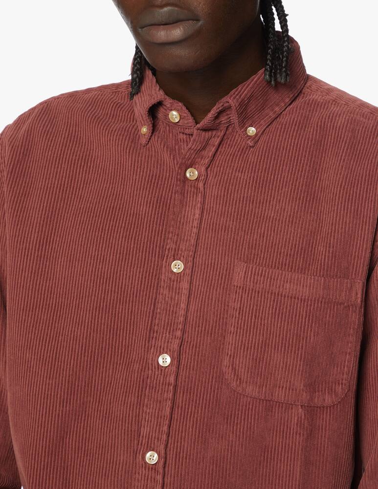rinascente Portuguese Flannel Lobo corduroy overshirt