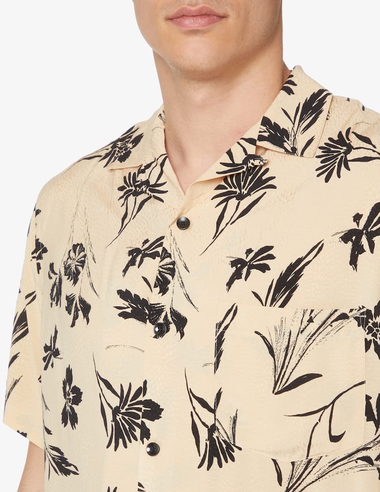 rinascente Portuguese Flannel Flower short sleeve shirt - multi