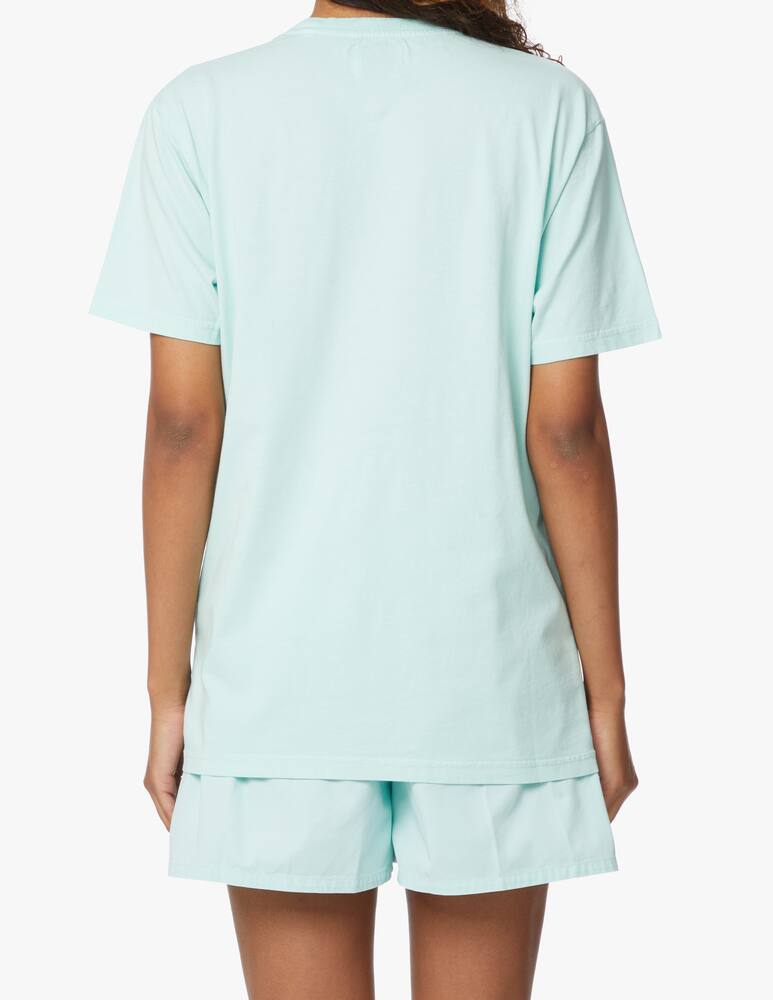 rinascente Colorful Standard T-shirt in cotone - azzurro