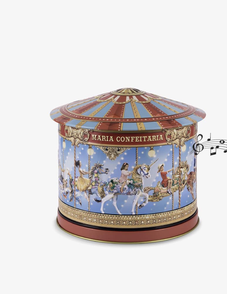 Maria Confeitaria Circus Lattina biscotti Musicale 300g - immagine 1 Maria Confeitaria Circus Lattina biscotti Musicale 300g - immagine 1
