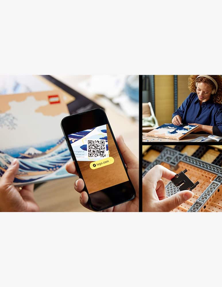 rinascente LEGO ART  Hokusai - La Grande Onda