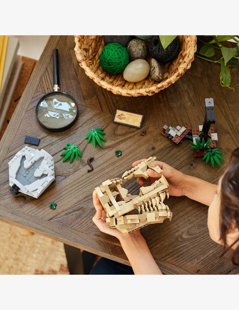 rinascente LEGO Jurassic World Fossili di dinosauro: Teschio di T.rex