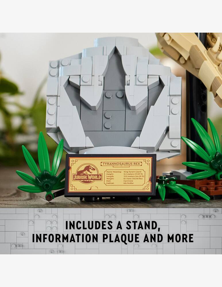 rinascente LEGO Jurassic World Fossili di dinosauro: Teschio di T.rex