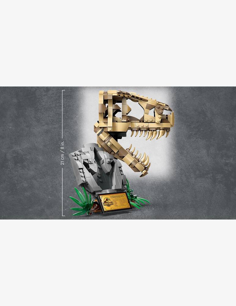 rinascente LEGO Jurassic World Fossili di dinosauro: Teschio di T.rex