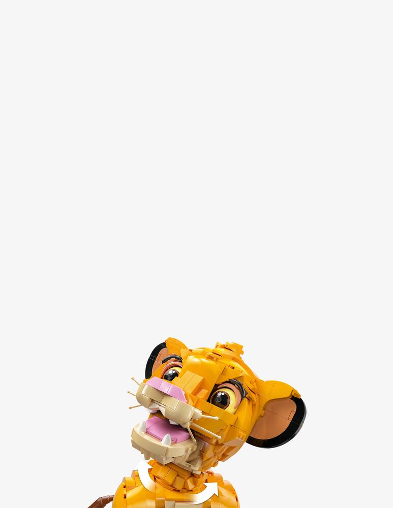 rinascente LEGO Disney Classic Giovane Simba, Re Leone