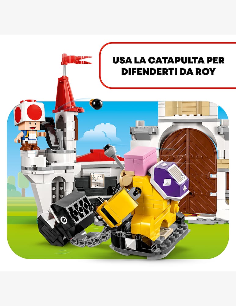 LEGO Super Mario Battaglia con Roy al castello di Peach - immagine 4