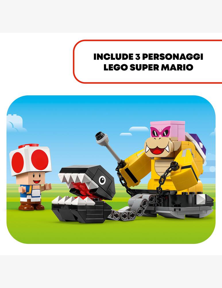 rinascente LEGO Super Mario Battle with Roy at Peach's Castle