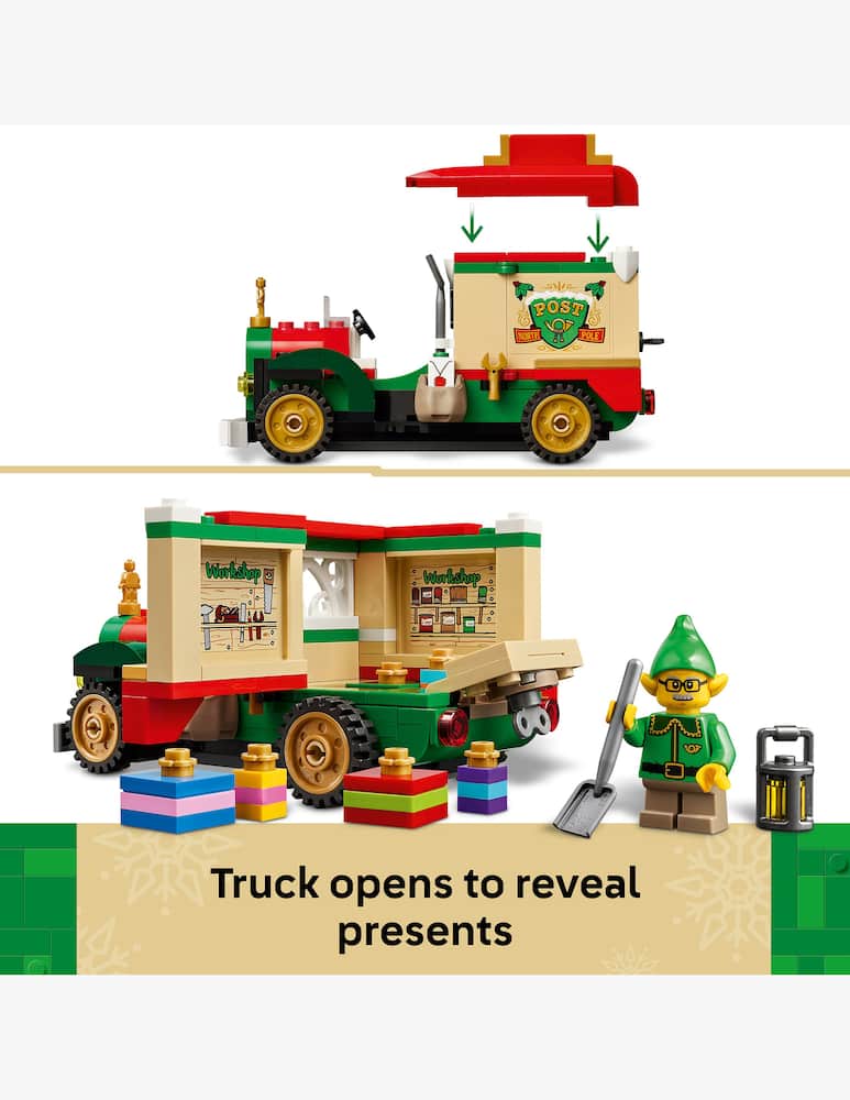 rinascente LEGO Iconic Furgone delle consegne di Babbo Natale