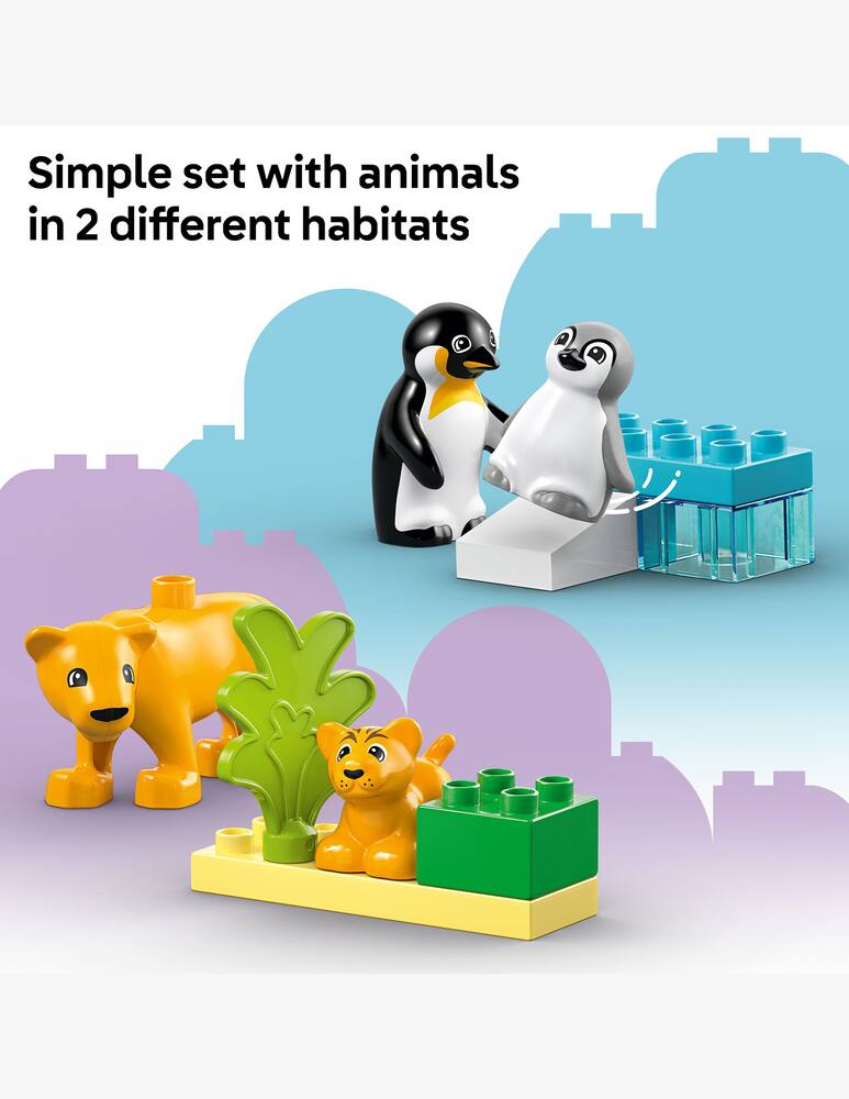 rinascente LEGO DUPLO Famiglie di animali: pinguini e leoni