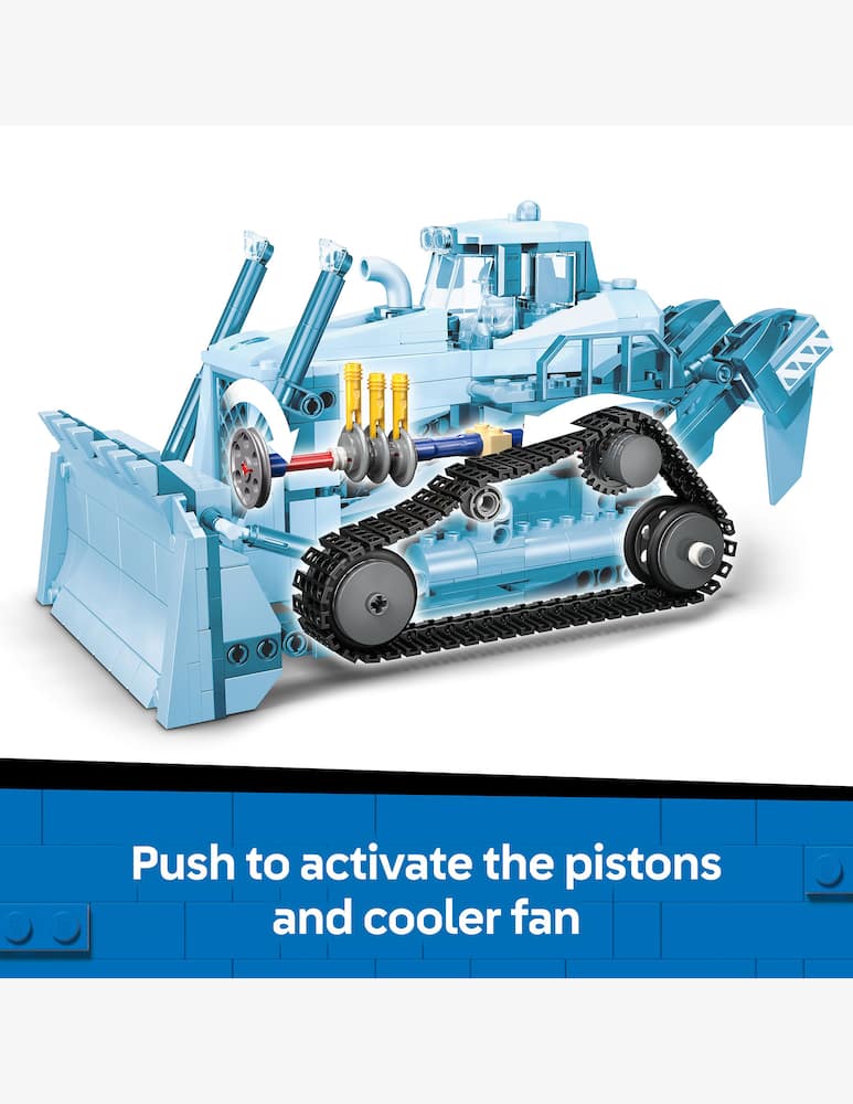 LEGO City Bulldozer giallo - immagine 5 LEGO City Bulldozer giallo - immagine 5