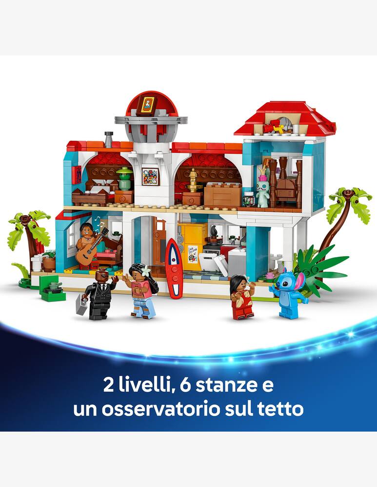 rinascente LEGO Disney Classic Casa sulla spiaggia di Lilo e Stitch
