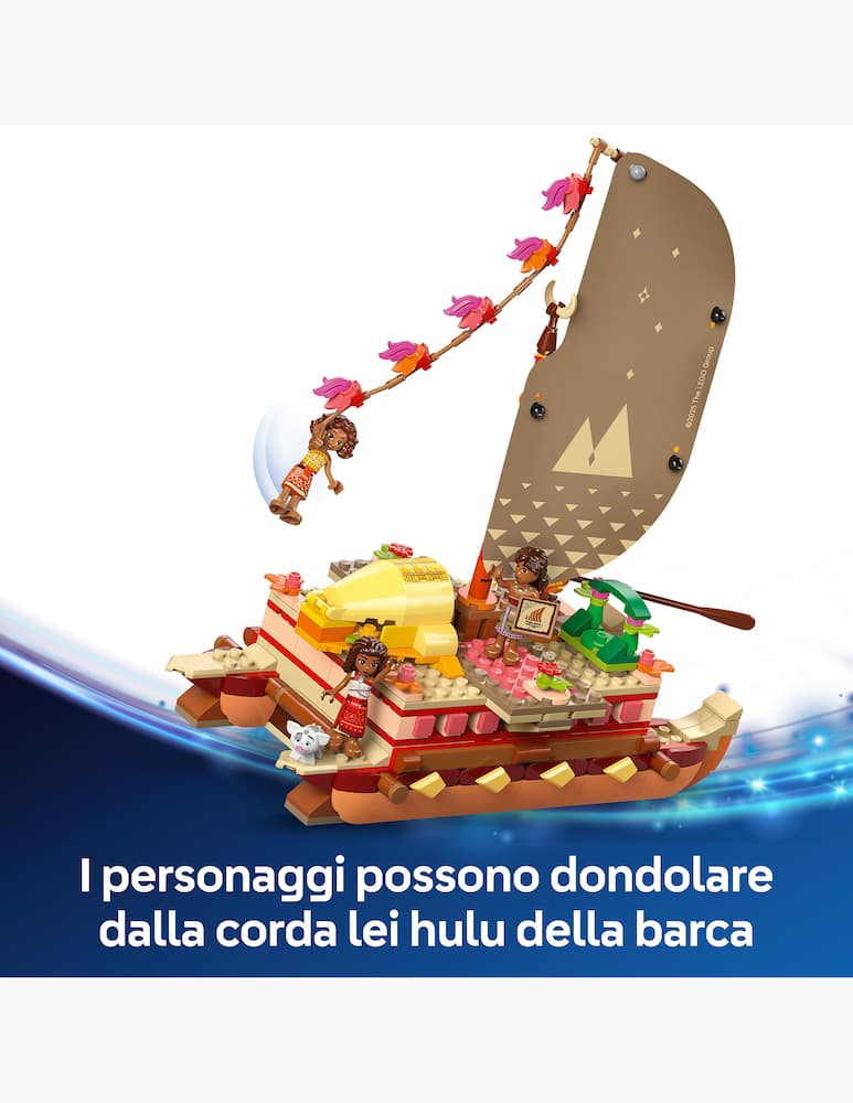 LEGO Disney Princess La canoa di Vaiana - immagine 4 LEGO Disney Princess La canoa di Vaiana - immagine 4