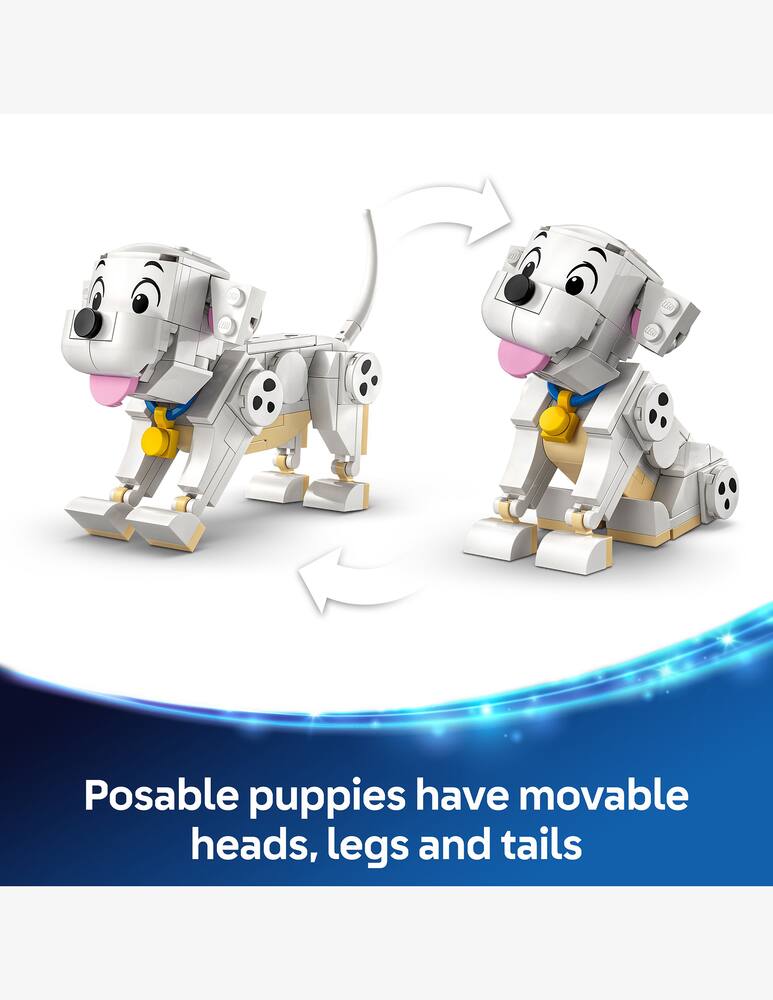 rinascente LEGO Disney Lucky & Penny 101 Dalmatians Puppies