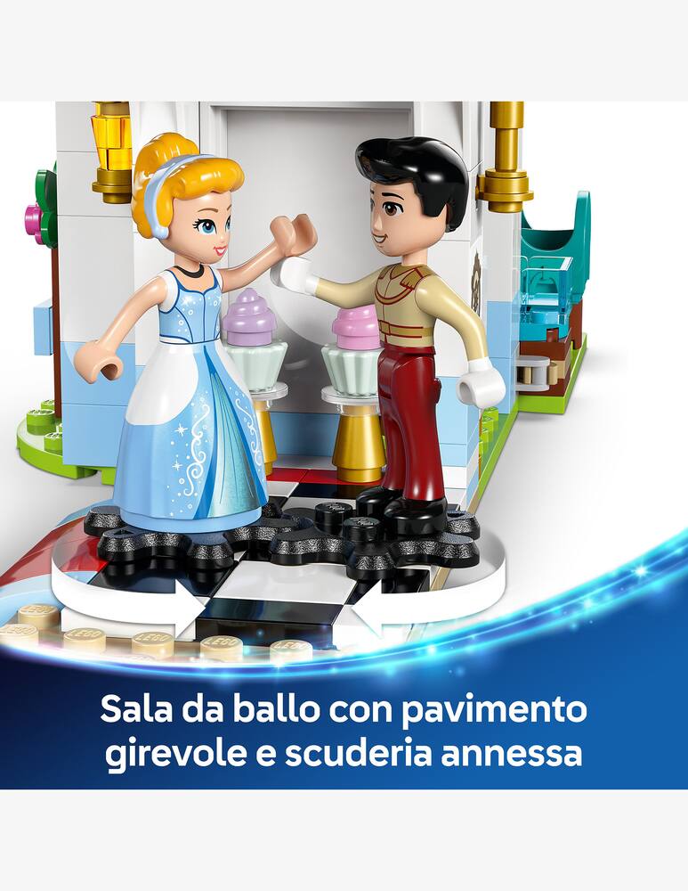 rinascente LEGO Disney Princess Castello e carrozza di Cenerentola