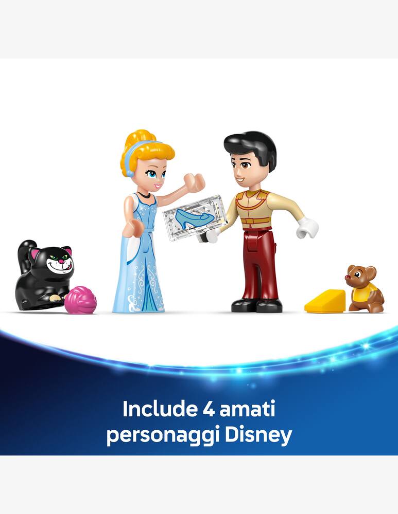 rinascente LEGO Disney Princess Castello e carrozza di Cenerentola