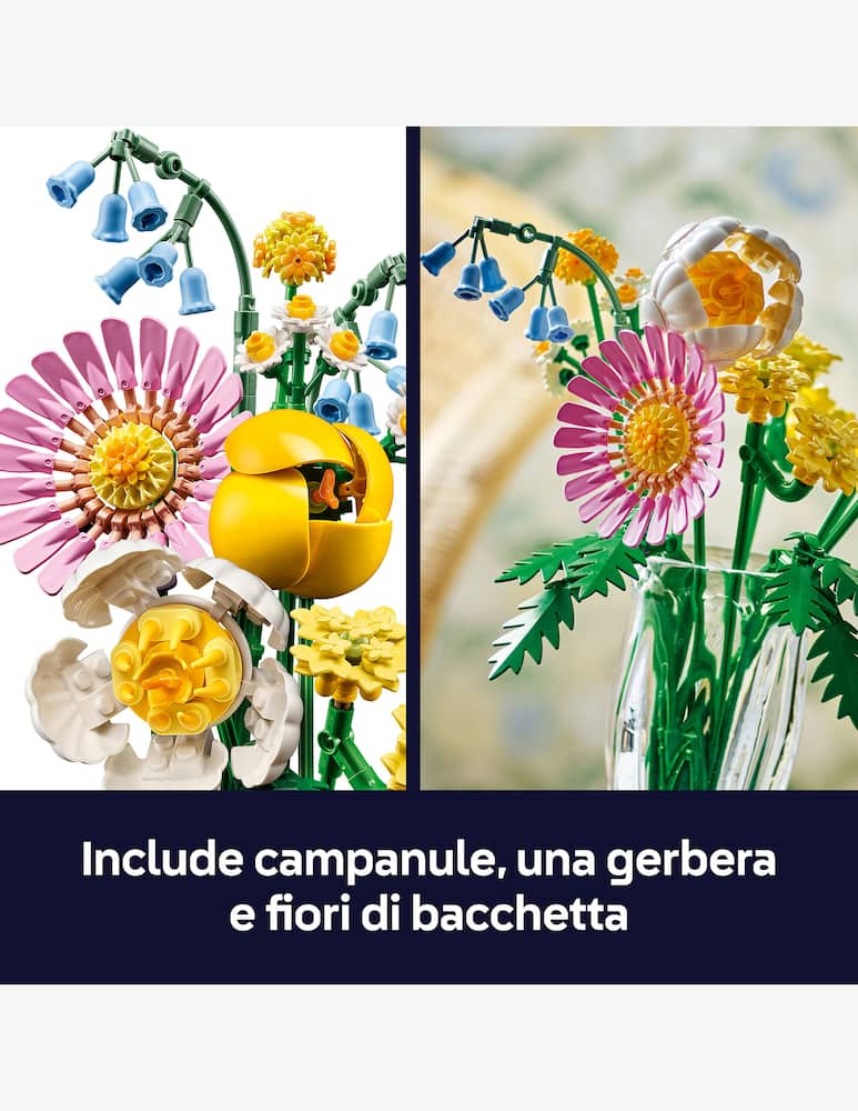 LEGO Botanicals Bouquet di fiori estivi - immagine 6 LEGO Botanicals Bouquet di fiori estivi - immagine 6