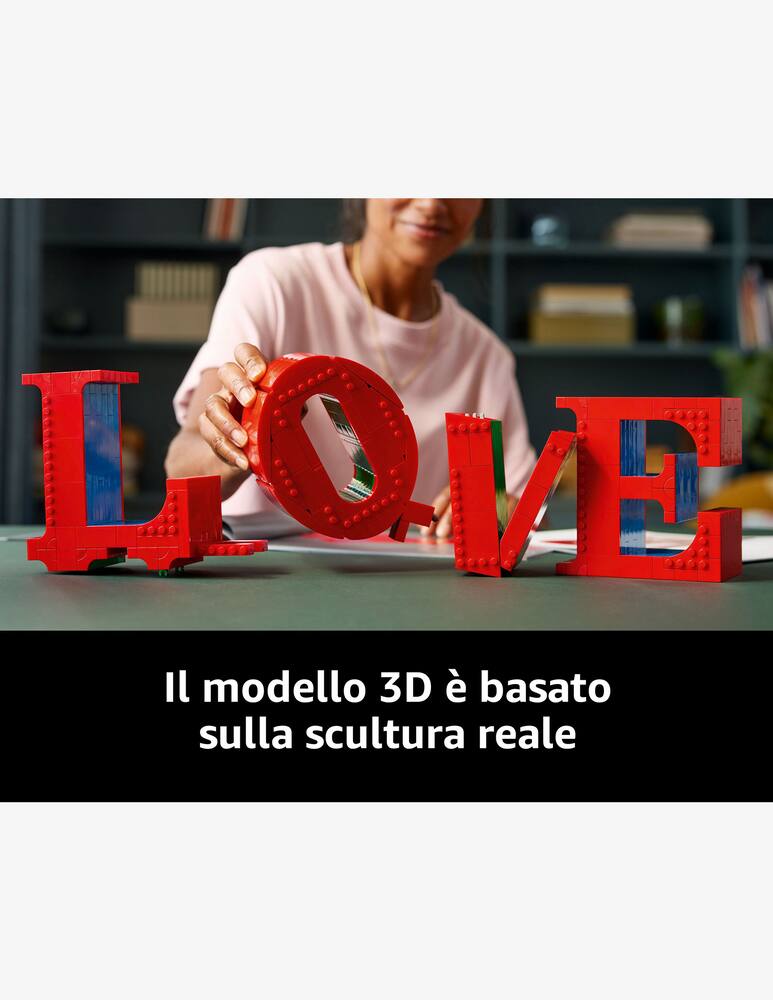 rinascente LEGO ART Love Art