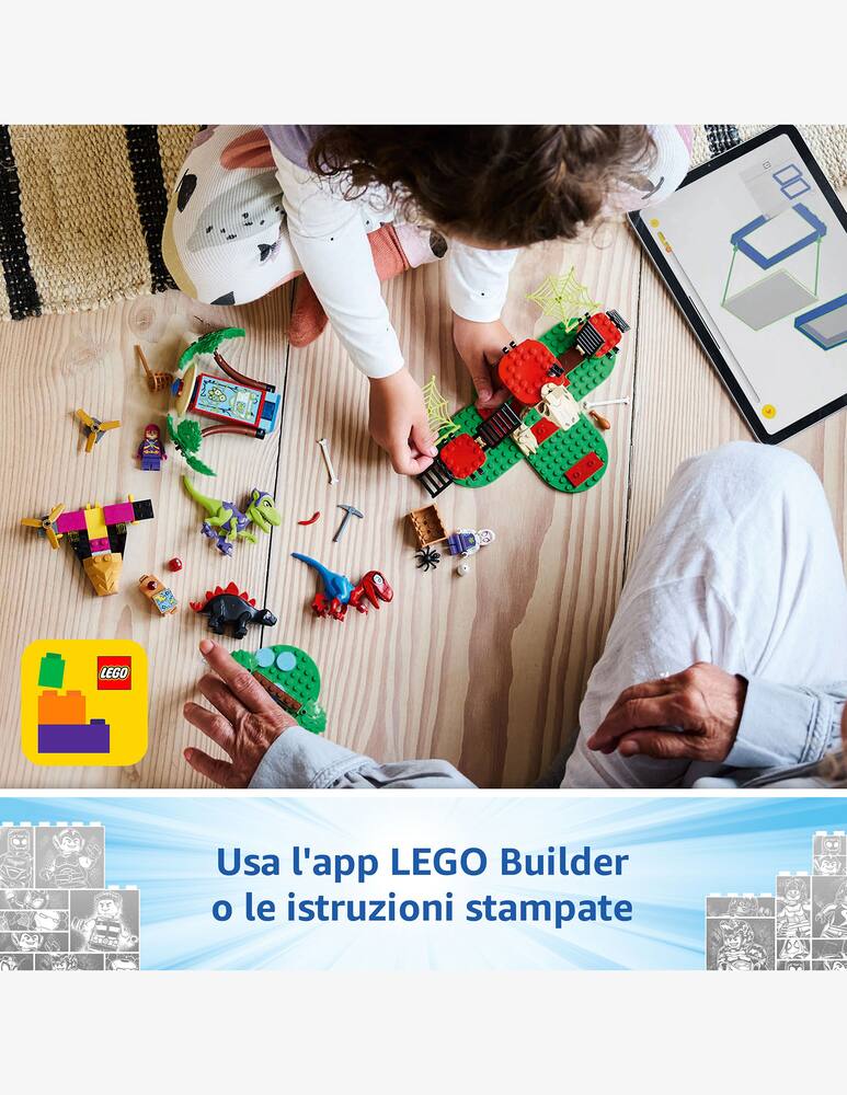 rinascente LEGO Spidey and Gobby's Raptor Battle at Tree House HQ