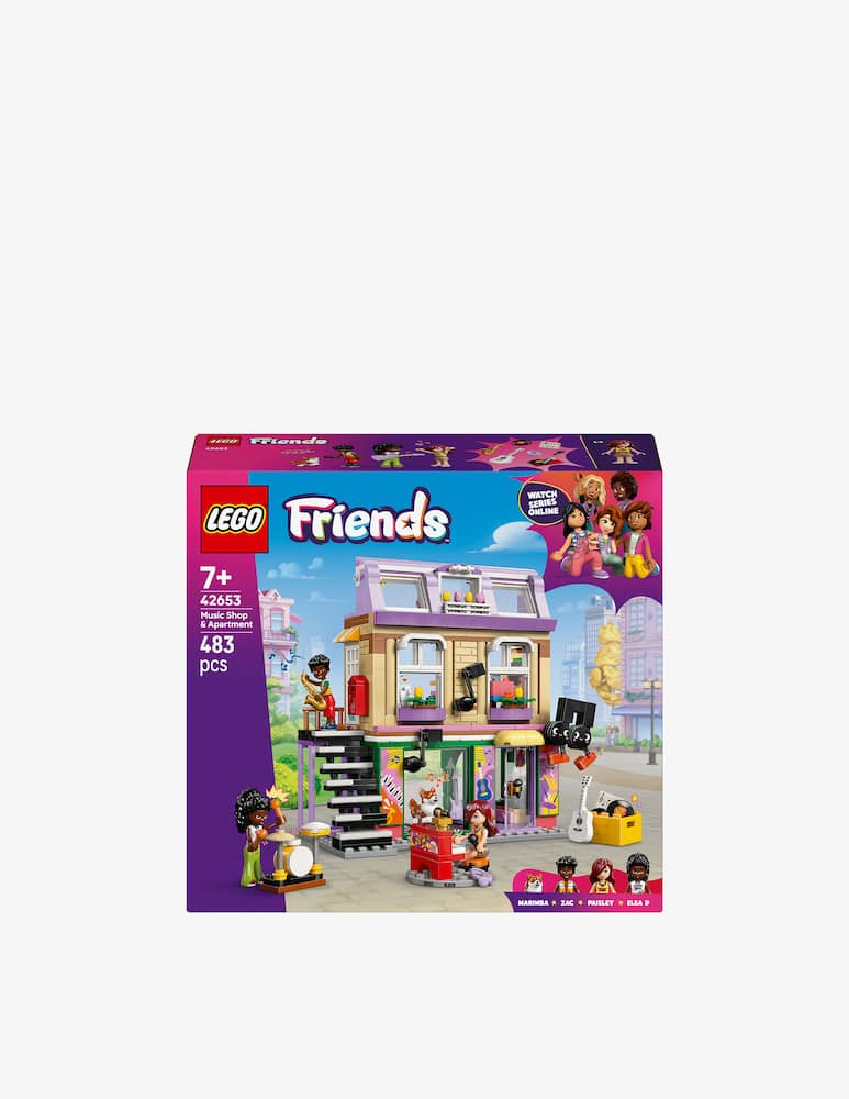 rinascente LEGO Friends Negozio di musica e appartamento