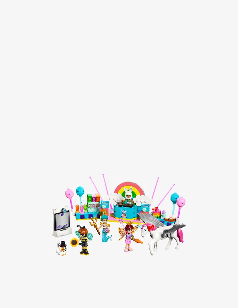 rinascente LEGO Friends Party in costume con unicorno e fatina