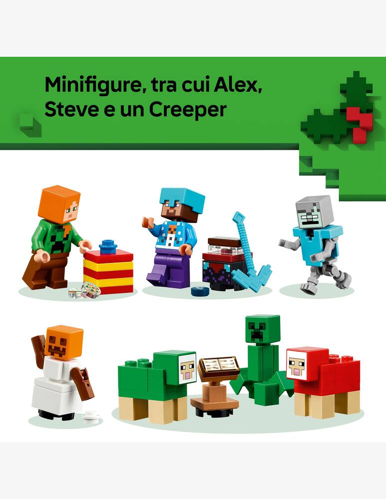 rinascente LEGO Minecraft Advent Calendar 2025