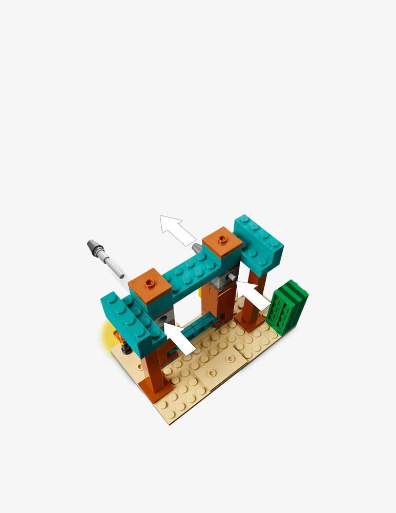 rinascente LEGO Minecraft The Illager Desert Patrol