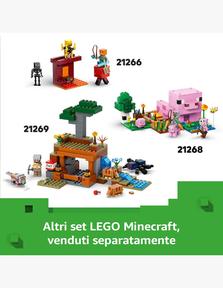 LEGO Minecraft Pattuglia nel deserto della bestia - immagine 6 LEGO Minecraft Pattuglia nel deserto della bestia - immagine 6