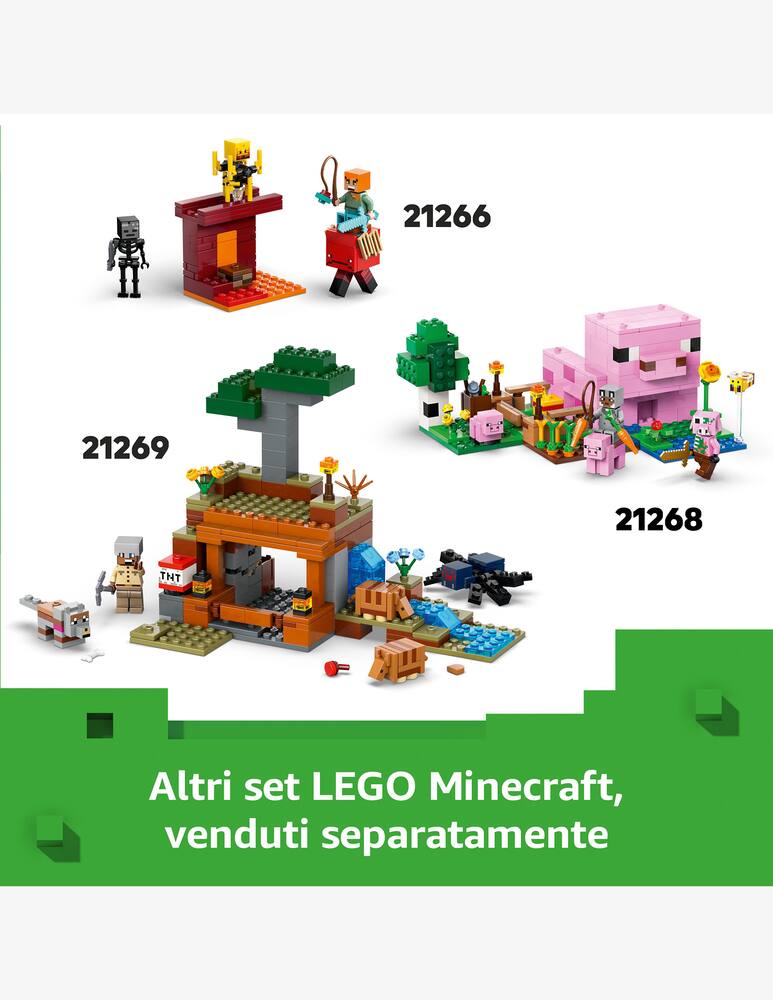 rinascente LEGO Minecraft The Illager Desert Patrol