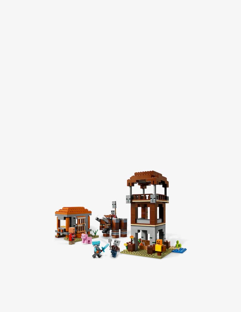 rinascente LEGO Minecraft The Pillager Outpost and Ravager