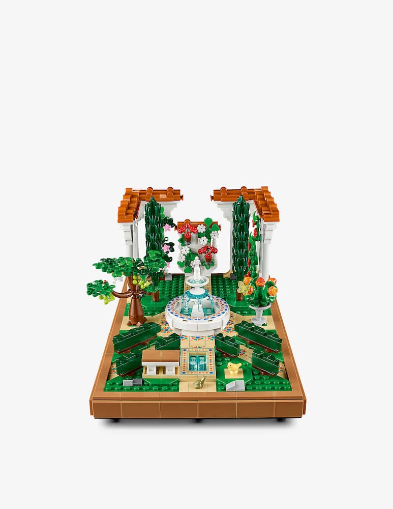 LEGO Icons Il giardino della fontana - immagine 4 LEGO Icons Il giardino della fontana - immagine 4