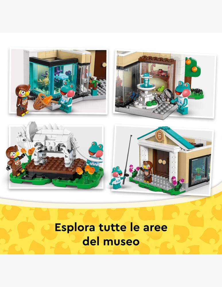 rinascente LEGO Animal Crossing Blathers's Museum Collection