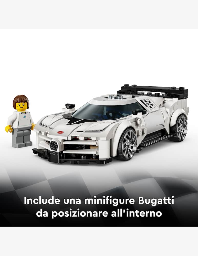 LEGO Speed Champions Hyper Sports Car Bugatti Centodieci - immagine 5 LEGO Speed Champions Hyper Sports Car Bugatti Centodieci - immagine 5