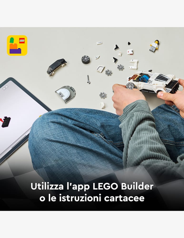 LEGO Speed Champions Hyper Sports Car Bugatti Centodieci - immagine 6 LEGO Speed Champions Hyper Sports Car Bugatti Centodieci - immagine 6