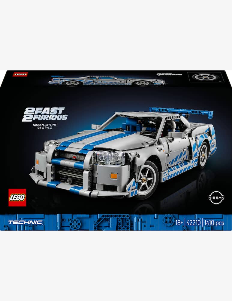 rinascente LEGO Technic Auto Nissan Skyline GT-R (R34) 2 Fast 2 Furious