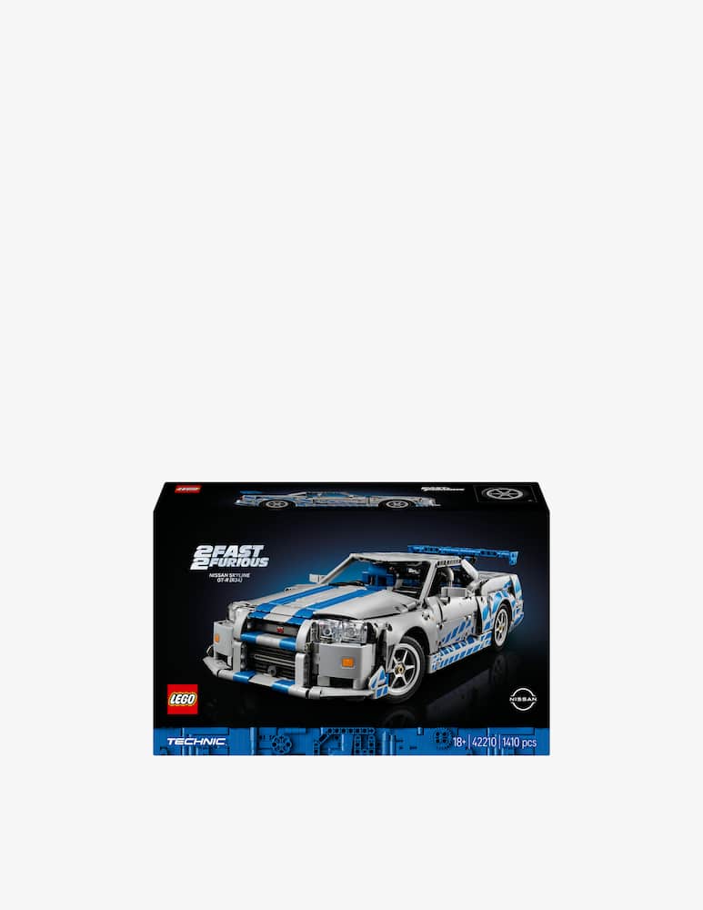 rinascente LEGO Technic 2 Fast 2 Furious Nissan Skyline GT-R (R34) Car